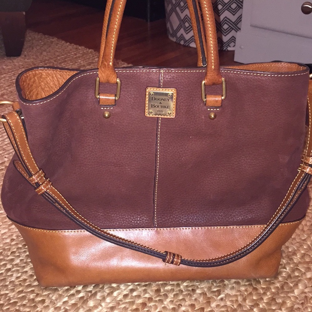Dooney & Bourke Suede and Leather Purse